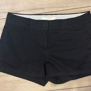 J. Crew Black Women's Chino Shorts